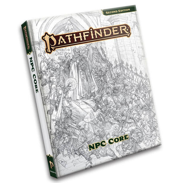 Pathfinder 2E: NPC Core Sketch Cover - for just $69.99! 