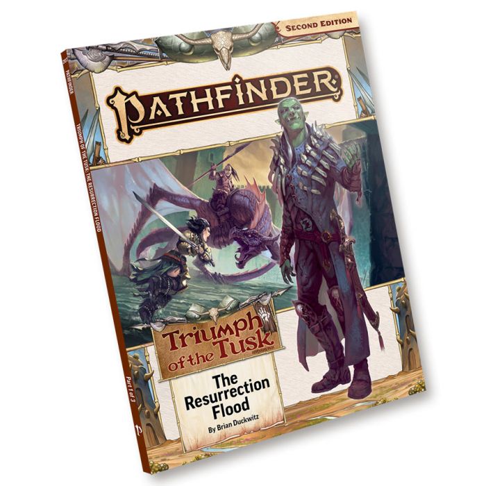 Pathfinder: 2nd Edition Adventure Path: The Resurrection Flood Triumph of the Tusk (1 of 3) - for just $14.99! 