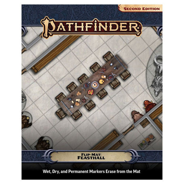 Pathfinder: Flip-Mat - Feasthall (2E) - for just $19.99! 