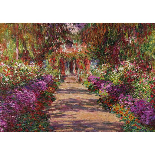 Pathway in Monet's Garden at Giverny 1000 Piece Jigsaw Puzzle Piatnik - for just $24.99! 