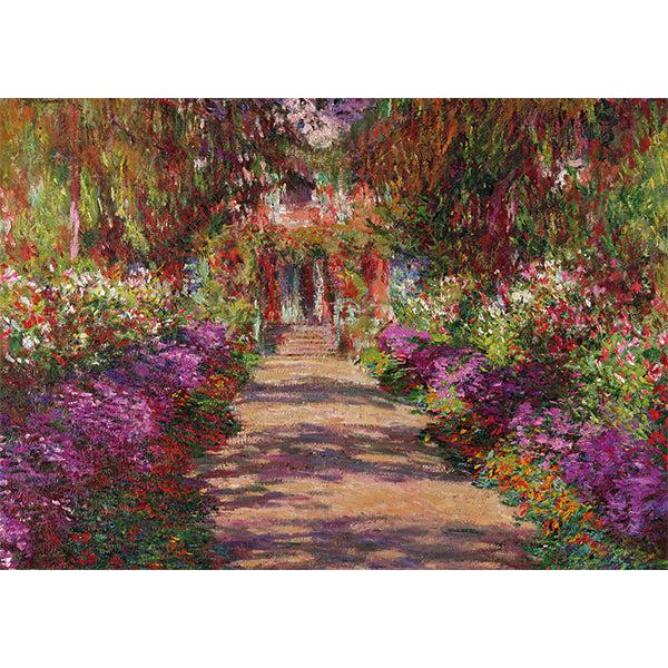 Pathway in Monet's Garden at Giverny 1000 Piece Jigsaw Puzzle Piatnik - for just $24.99! 