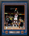 Patrick Ewing Shooting Action New York Knicks Autographed 16" x 20" Framed Basketball Photo - for just $499.99! 