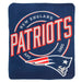 New England Patriots 50" x 60" Campaign Fleece Blanket - for just $24.99! 