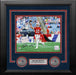 Drake Maye Throwback Action New England Patriots Autographed 8" x 10" Framed Football Photo - for just $249.99! 