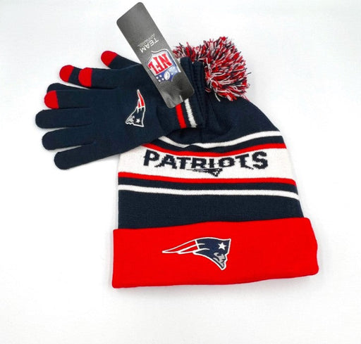 New England Patriots Winter Hat & Gloves Gift Set - for just $39.99! 