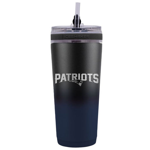 New England Patriots 26 oz Stainless Steel Ice Shaker Bottle - for just $39.99! 