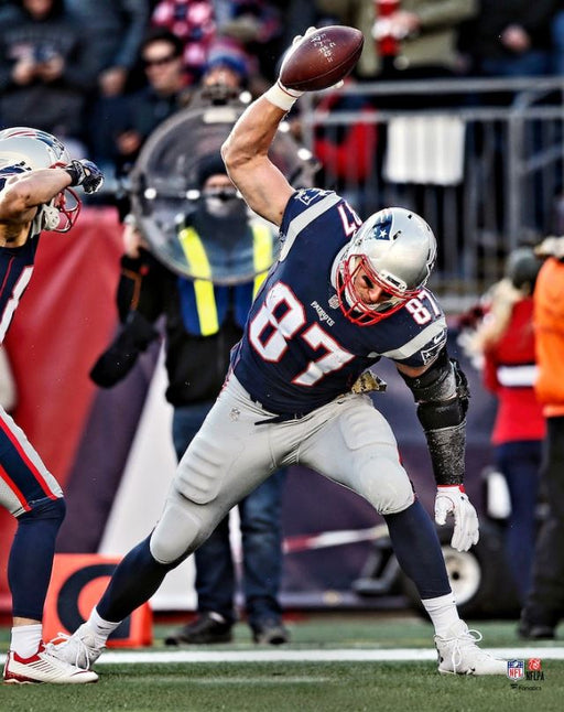 Rob Gronkowski Touchdown Spike New England Patriots 8" x 10" Football Photo - for just $9.99! 