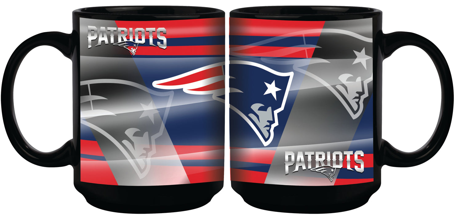 New England Patriots 11oz. Shadow Sublimated Coffee Mug - Black - for just $12.99! 