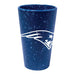 New England Patriots 16 oz Team Color Silicone Pint Glass - for just $19.99! 