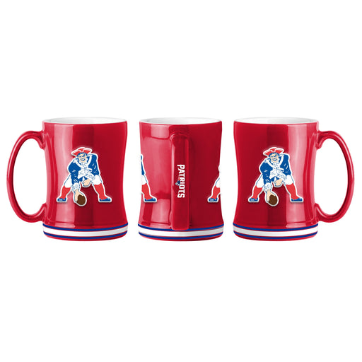 New England Patriots Throwback Logo Relief 14 oz. Mug - for just $19.99! 