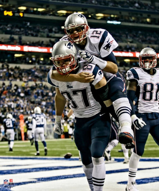 Tom Brady & Rob Gronkowski New England Patriots 8" x 10" Football Photo - for just $9.99! 
