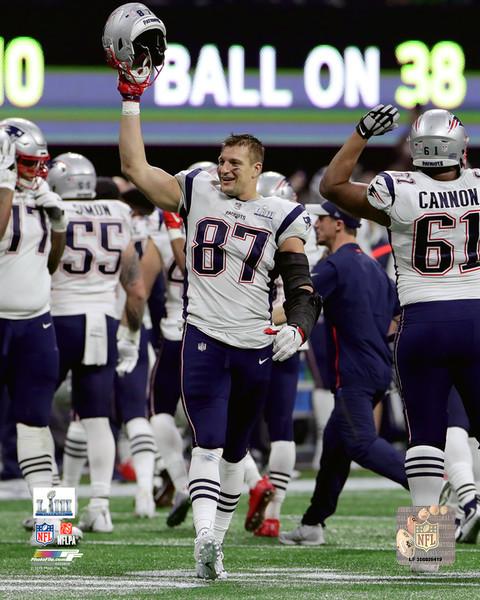 Rob Gronkowski Super Bowl LIII Celebration New England Patriots 8" x 10" Football Photo - for just $9.99! 