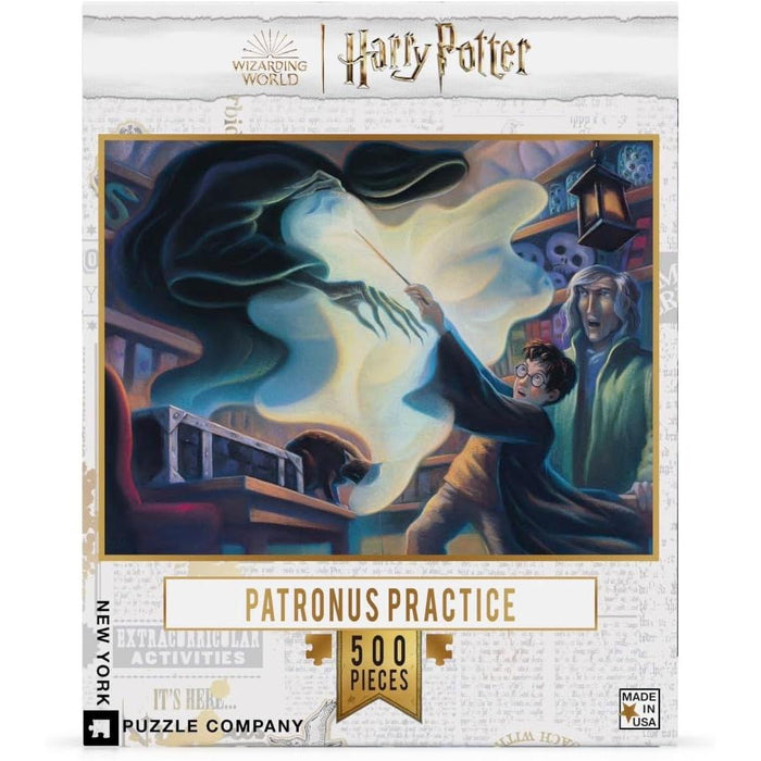 Patronus Practice Harry Potter 500 Piece Jigsaw Puzzle NYPC - for just $26.99! 