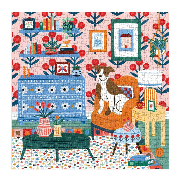 Pattern & Petal 500 Piece Jigsaw Puzzle Galison - for just $17.99! 