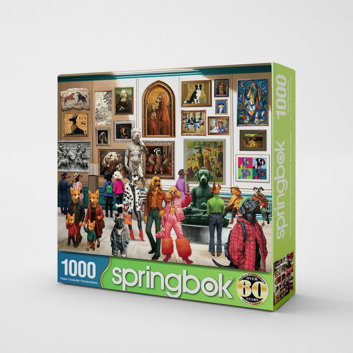 Paws & Portraits 1000 Piece Jigsaw Puzzle Springbok - for just $19.99! 