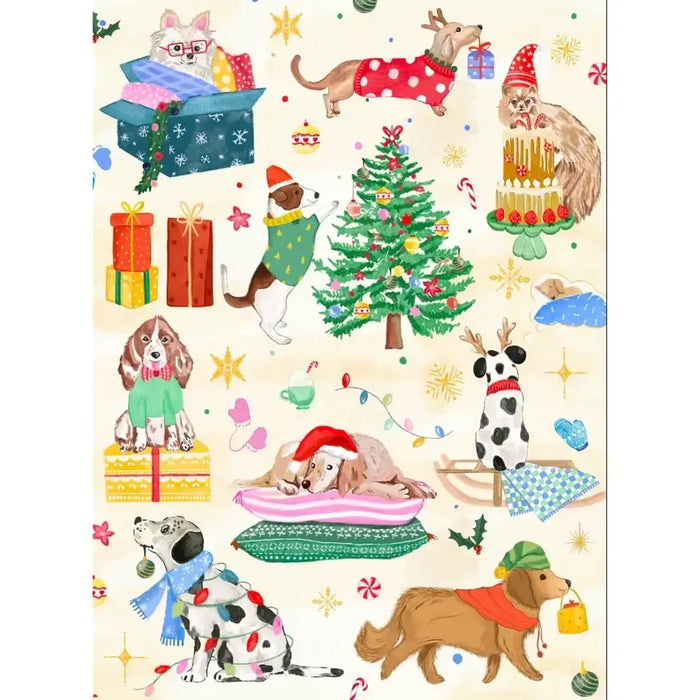 Paws & Presents 500 Piece Jigsaw Puzzle PuzzleFolk - for just $25.99! 