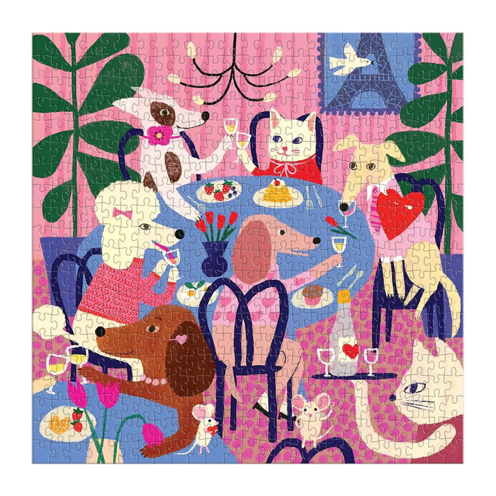 Paws for Love 500 Piece Jigsaw Puzzle Galison - for just $17.99! 