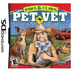 Front cover view of Paws & Claws Pet Vet: Australian Adventures - Nintendo DS
