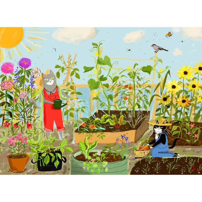 Pawted Plants 500 Piece Jigsaw Puzzle PuzzleFolk - for just $25.99! 