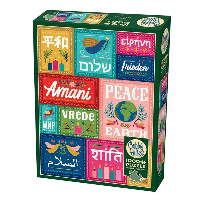 Peace 1000 Piece Jigsaw Puzzle Cobble Hill - for just $19.99! 