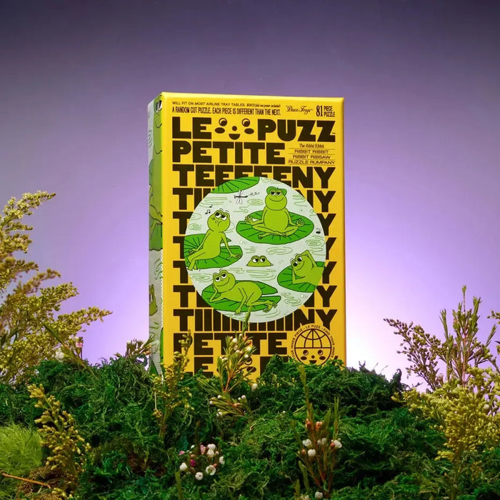 Peace Frogs 81 Piece Round Jigsaw Puzzle Le Puzz - for just $24.99! 