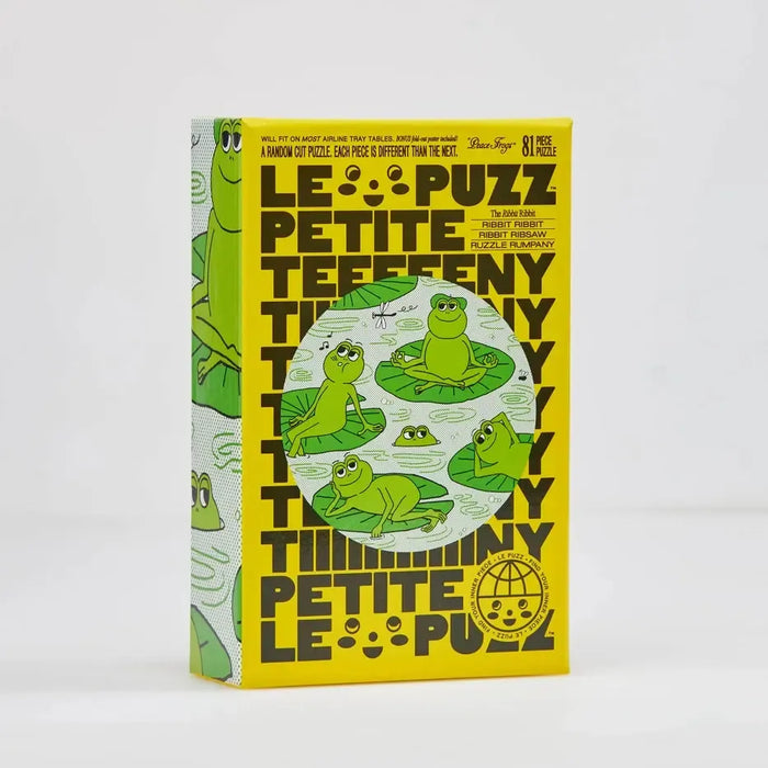 Peace Frogs 81 Piece Round Jigsaw Puzzle Le Puzz - for just $24.99! 