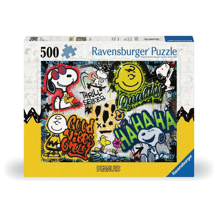 Peanuts Graffiti 500 Piece Jigsaw Puzzle Ravensburger - for just $19.99! 