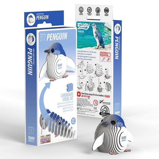 Penguin 3D Cardboard Model Kit Eugy - for just $11.99! 