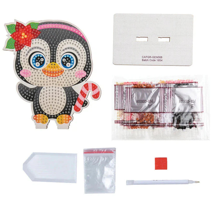 Penguin Crystal Art Festive Buddies Kit Craft Buddy - for just $9.99! 