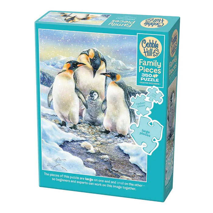 Penguin Family 350 Piece Family Jigsaw Puzzle Cobble Hill - for just $17.99! 