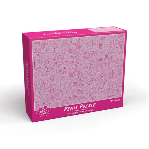 Penis 1000 Piece Jigsaw Puzzle Bubblegum Stuff - for just $24.99! 