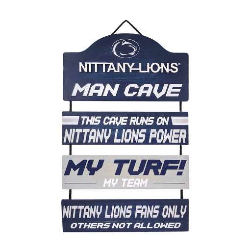 Penn State Nittany Lions Wooden Man Cave Dangle Sign - for just $29.99! 