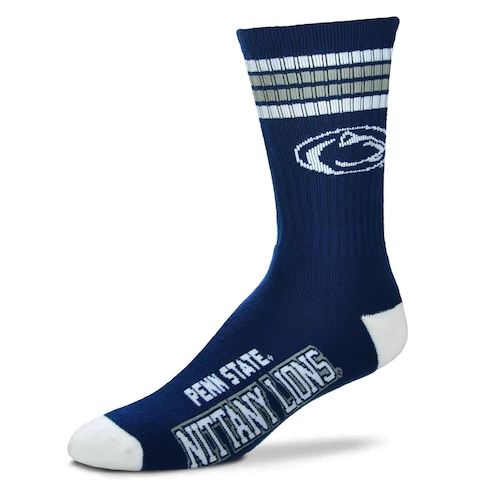 Penn State Nittany Lions Men's 4 Stripe Deuce Socks - for just $19.99! 