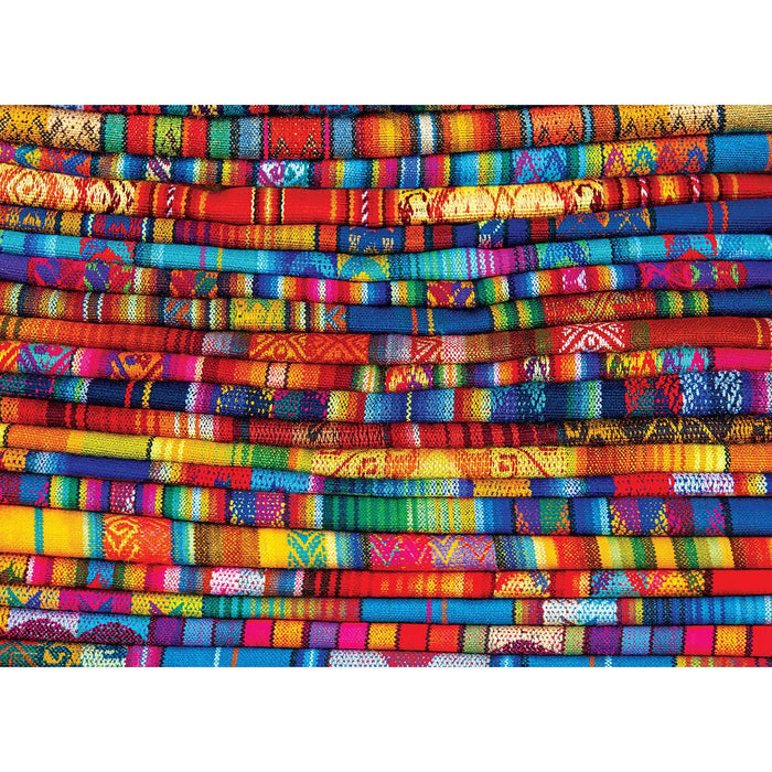 Peruvian Blankets 1000 Piece Jigsaw Puzzle Eurographics - for just $19.99! 