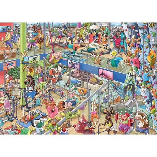 Pet Gym 1000 Piece Jigsaw Puzzle Heye - for just $29.99! 