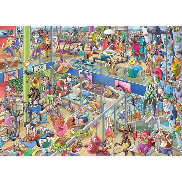 Pet Gym 1000 Piece Jigsaw Puzzle Heye - for just $29.99! 