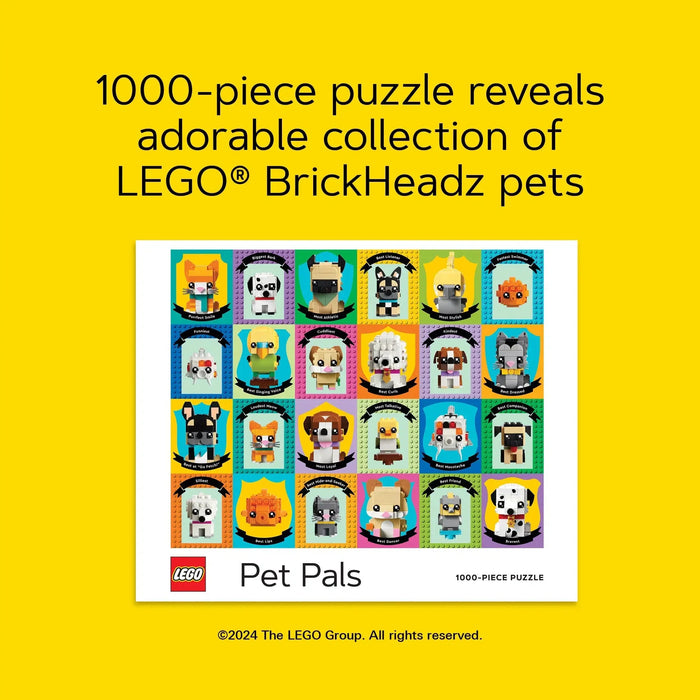 Pet Pals LEGO 1000 Piece Jigsaw Puzzle Chronicle - for just $19.99! 