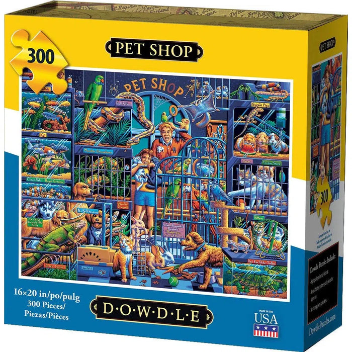Pet Shop 300 Piece Jigsaw Puzzle Dowdle - for just $14.99! 
