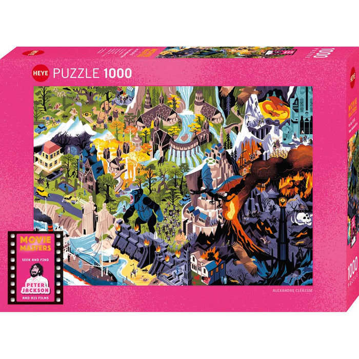 Peter Jackson Films Movie Masters 1000 Piece Jigsaw Puzzle Heye - for just $29.99! 