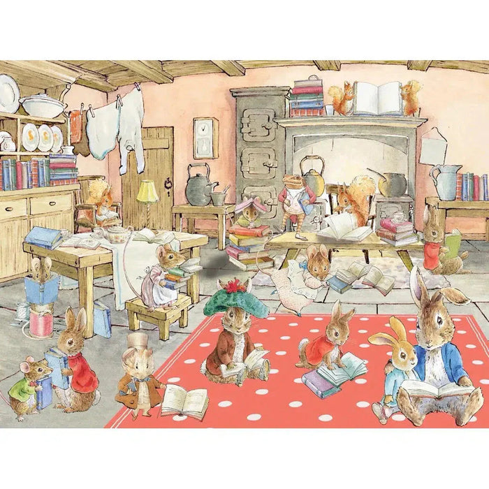 Peter Rabbit's Book Club 1000 Piece Jigsaw Puzzle NYPC - for just $24.99! 
