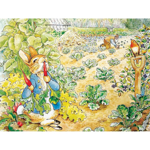 Peter Rabbit's Garden Snack 500 Piece Jigsaw Puzzle NYPC - for just $22.99! 