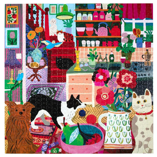 Pets in the Kitchen 1000 Piece Jigsaw Puzzle eeBoo - for just $26.99! 