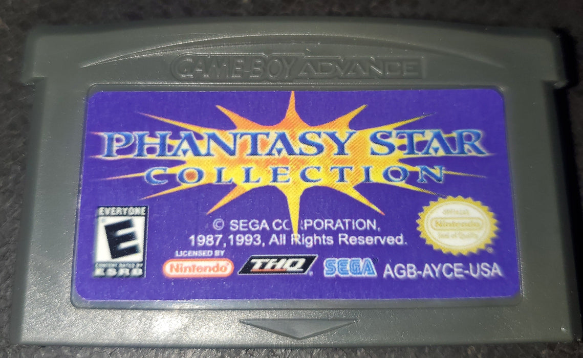 Phantasy Star Collection GBA Video Game Boy Advance Nintendo 2003 - for just $11.50! 