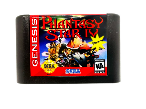 Phantasy Star IV Sega Genesis Reproduction Cart - for just $34.99! 