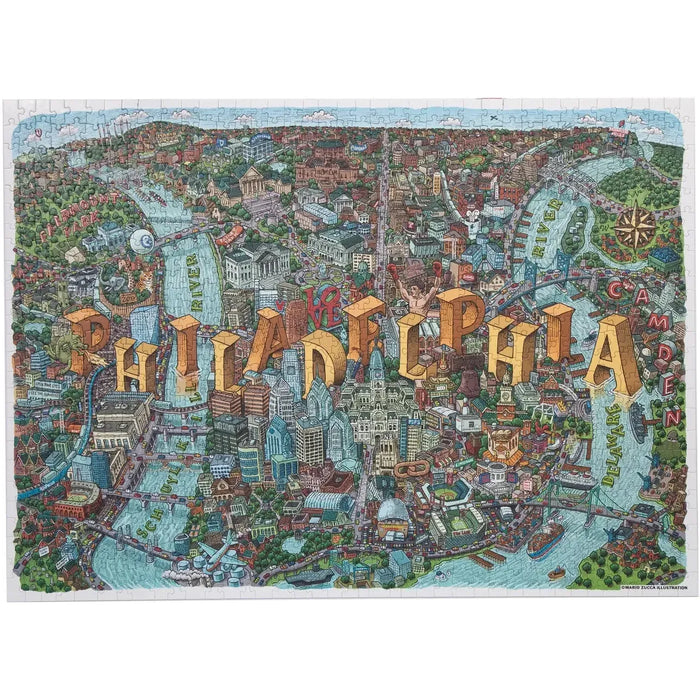 Philadelphia 1000 Piece Jigsaw Puzzle Birdie - for just $32.99! 