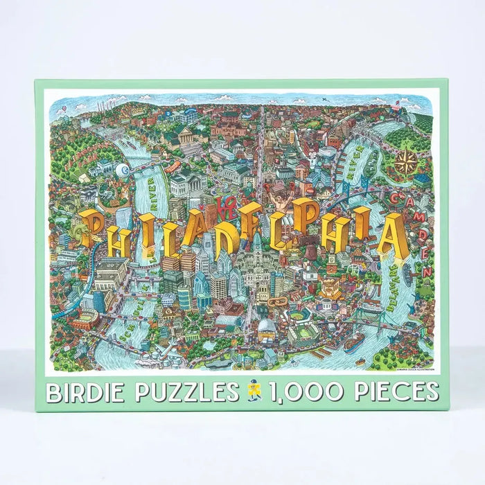 Philadelphia 1000 Piece Jigsaw Puzzle Birdie - for just $32.99! 