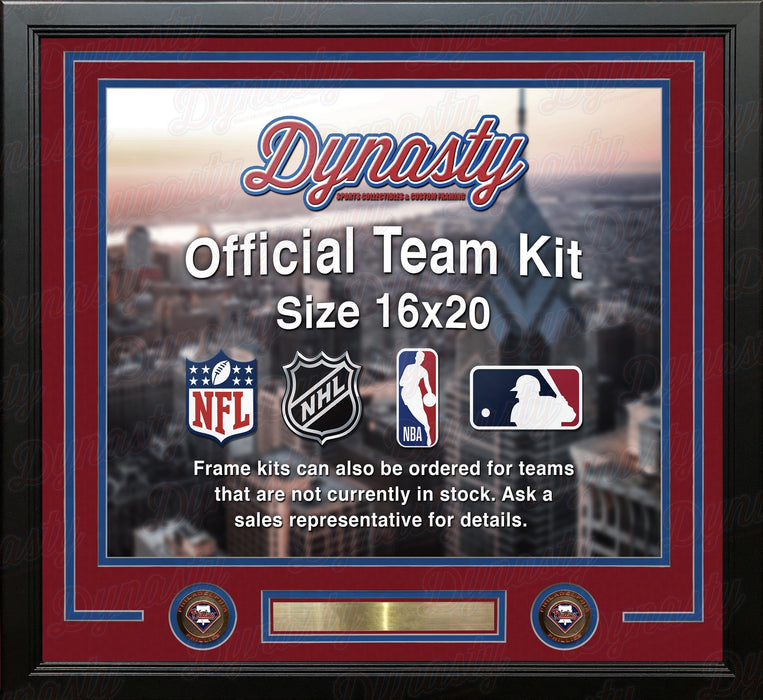Philadelphia Phillies Custom MLB Baseball 16x20 Picture Frame Kit (Multiple Colors) - for just $49.99! 