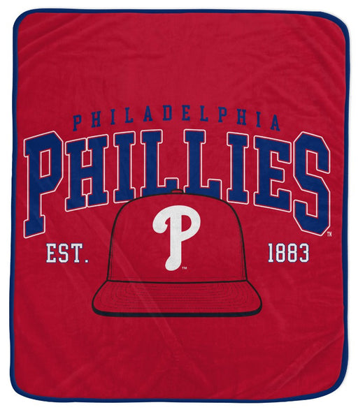 Philadelphia Phillies 50" x 60" Vintage Arch Block Blanket - for just $24.99! 