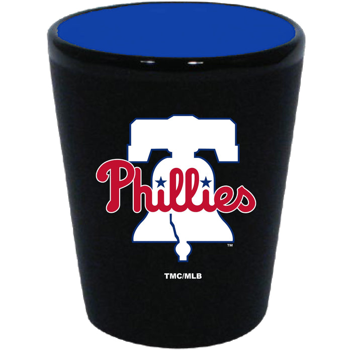 Philadelphia Phillies Matte Black/Inner Color Shot Glass - for just $9.99! 