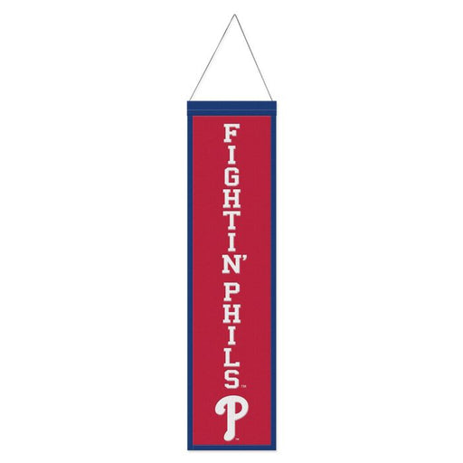 Philadelphia Phillies 8" x 32" Wool Banner - for just $44.99! 